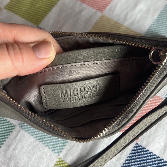 Michael Kors Pebbled Leather Wristlet - Picture 5 of 6